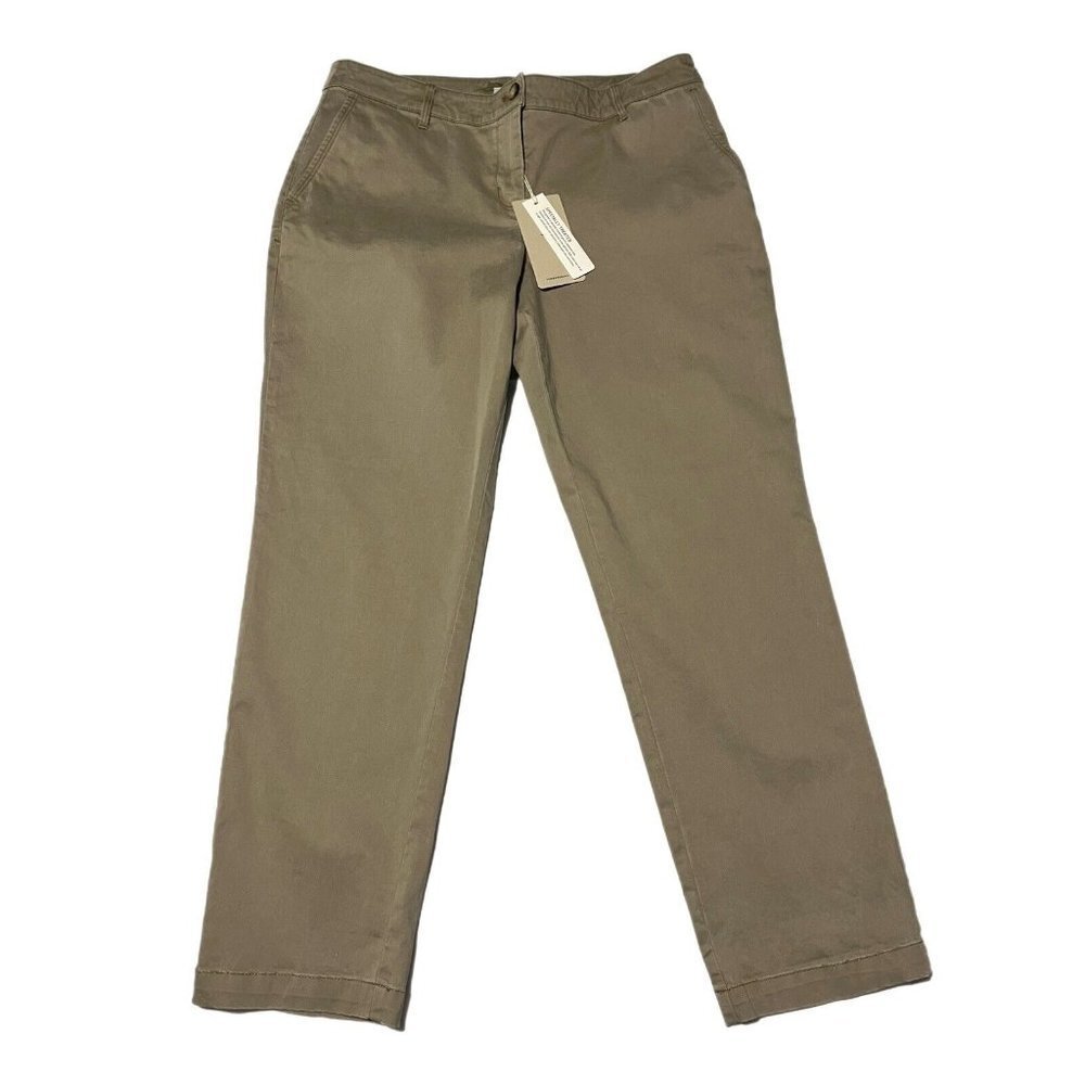 NEW NWT SIZE 12 Tommy Bahama Women’s Boracay Slim Boyfriend TAN Pants TW119910